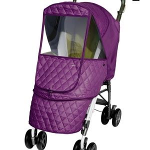 Manito Castle Alpha Stroller Weather Shield, red